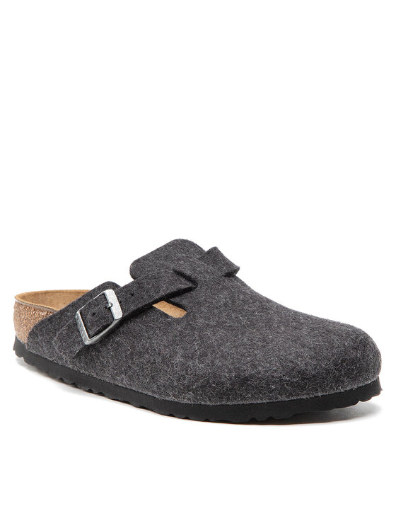 Klapki Birkenstock, Rozmiar 38, Szare, Boston Bs 0160373