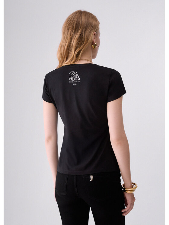Liu Jo Liu Jo T-shirt WF6407JS923L9545 Nero Regular Fit