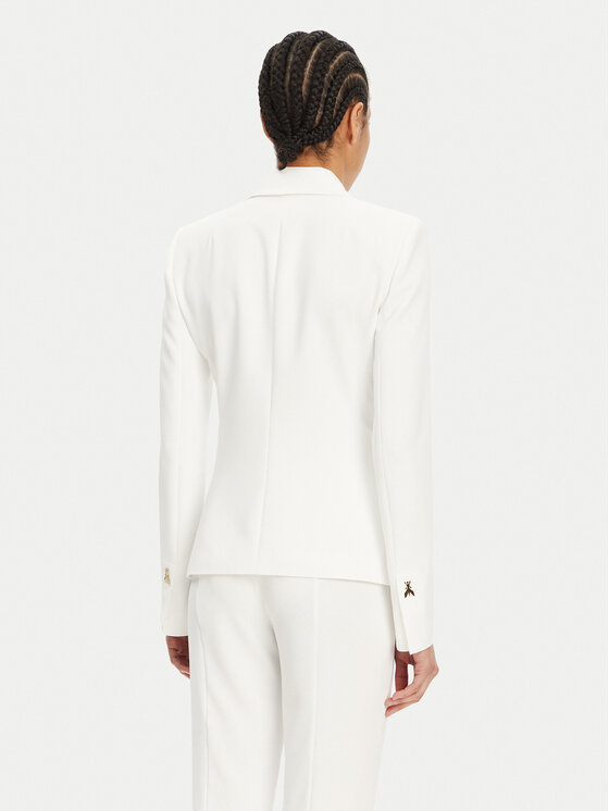 Patrizia Pepe Patrizia Pepe Giacca da abito 2S1528 A411 W146 Bianco Regular Fit