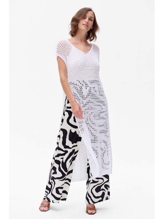 blue shadow blue shadow Tunika Moza Écru Regular Fit