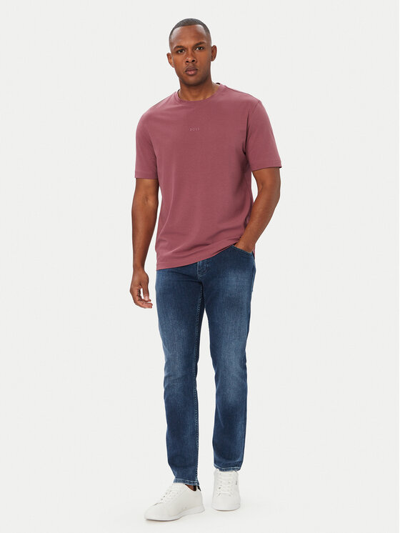 BOSS BOSS T-särk TChup 50473278 Bordoopunane Regular Fit
