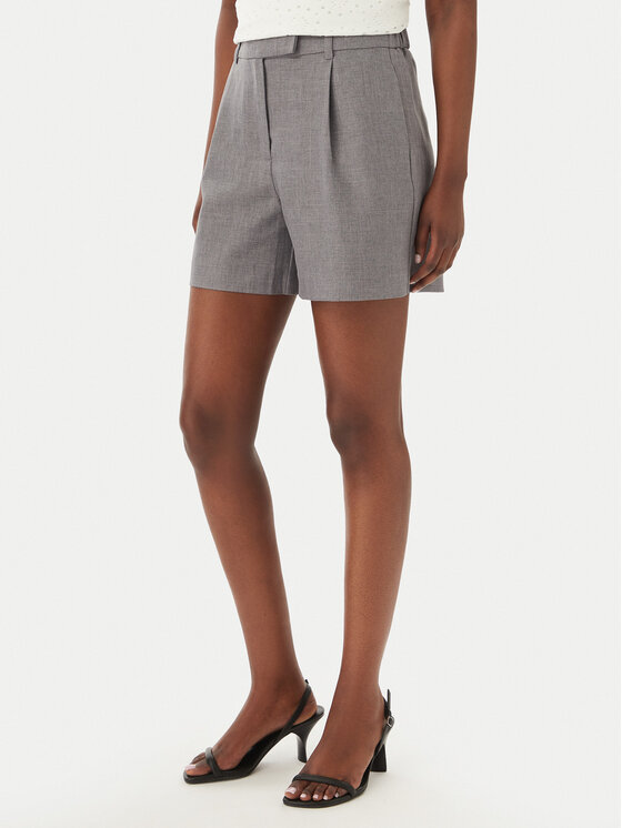 ONLY ONLY Stoffshorts Linda 15283727 Grau Regular Fit