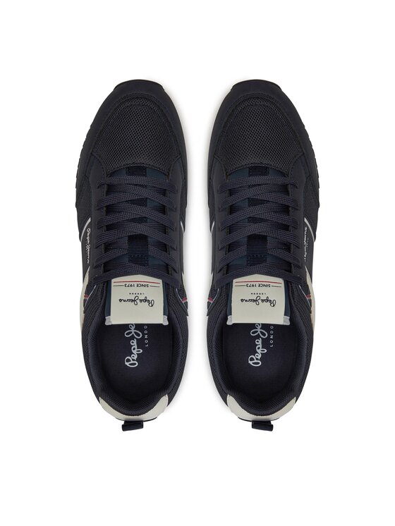 Pepe Jeans Pepe Jeans Sneakersy Dublin Brand PMS40009 Tmavomodrá