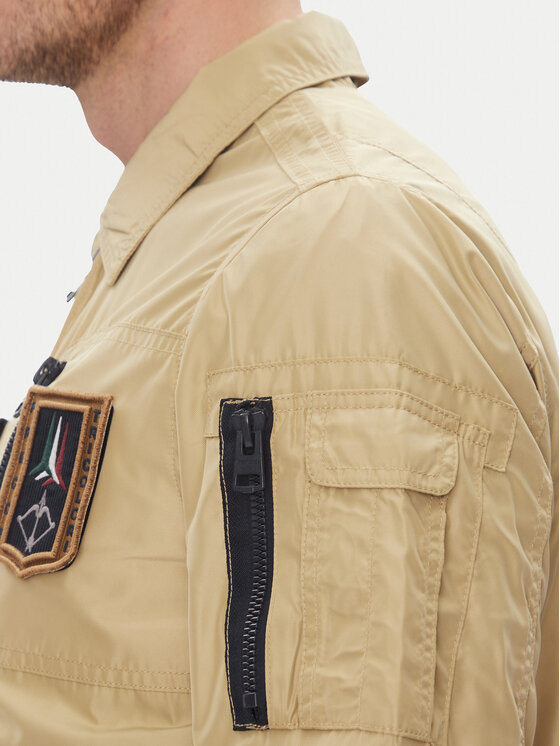 Aeronautica Militare Aeronautica Militare Prechodná bunda 251AB2071CT3081 Béžová Regular Fit