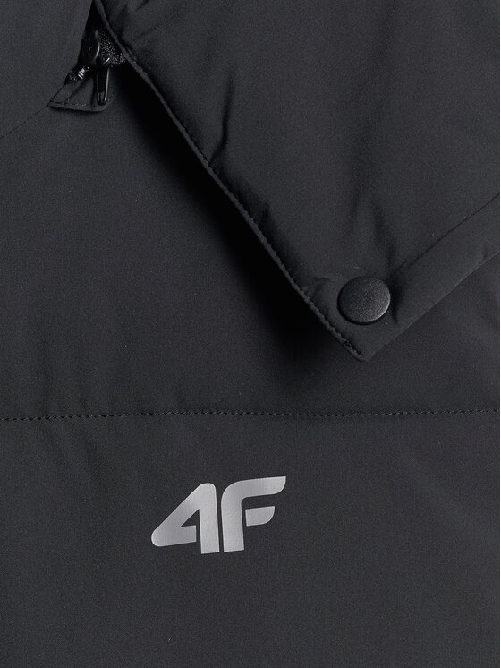 4F 4F Športová vesta ESSENTIAL 3 Čierna Loose Fit