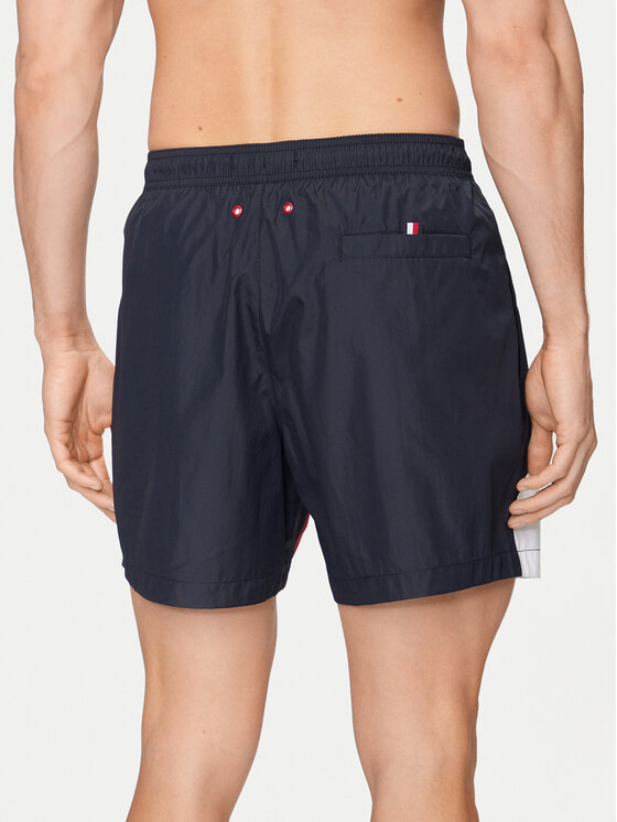 Tommy Hilfiger Tommy Hilfiger Szorty kąpielowe UM0UM03261 Kolorowy Regular Fit