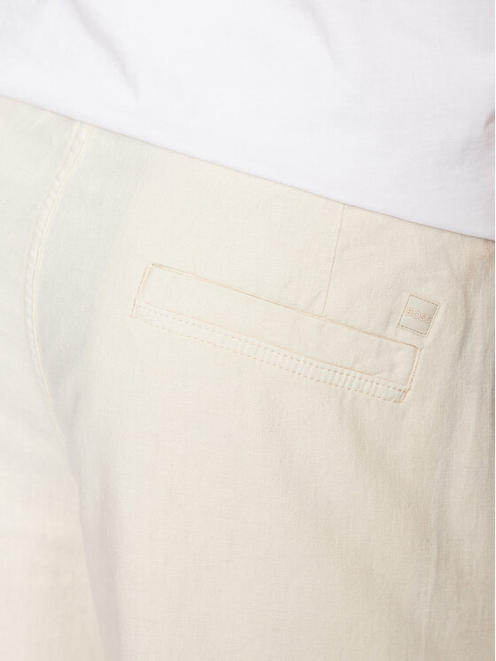 BOSS Boss Pantaloncini di tessuto Sisla 50488627 Beige Regular Fit
