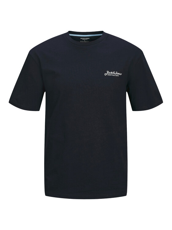Jack&Jones Jack&Jones Komplektas: marškinėliai ir sportiniai šortai Beau 12277466 Tamsiai mėlyna Relaxed Fit