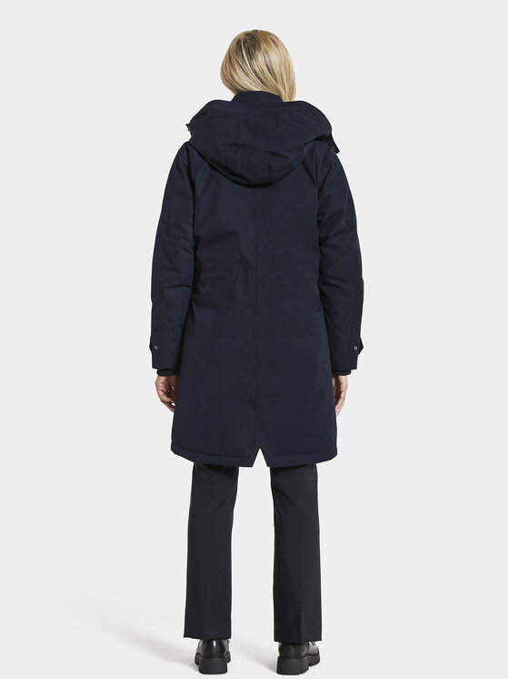 Didriksons Didriksons Parka Lene 504261 Sötétkék Relaxed Fit
