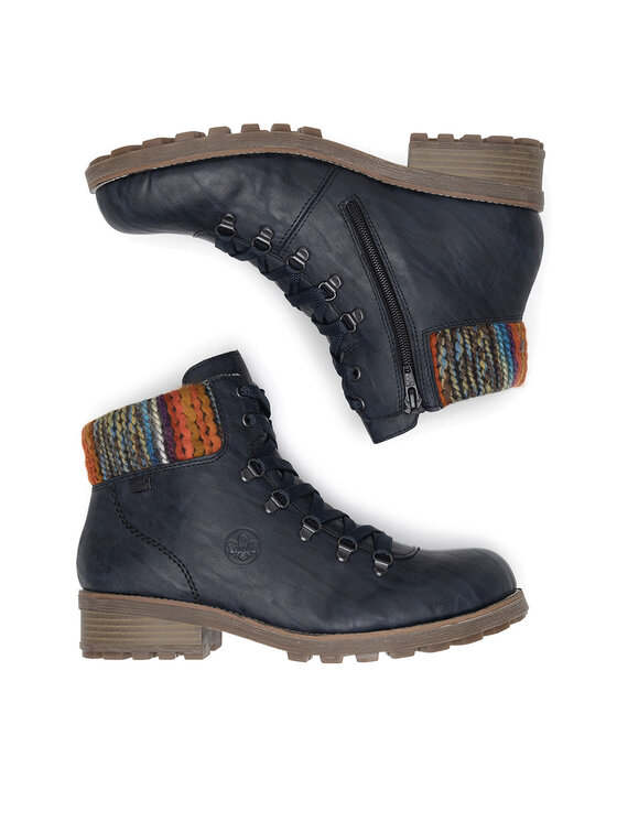 Rieker Rieker Stiefeletten Z0445-14 Blau