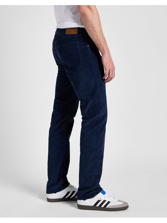 Lee Lee Jeansy DAREN ZIP FLY Niebieski Straight Leg
