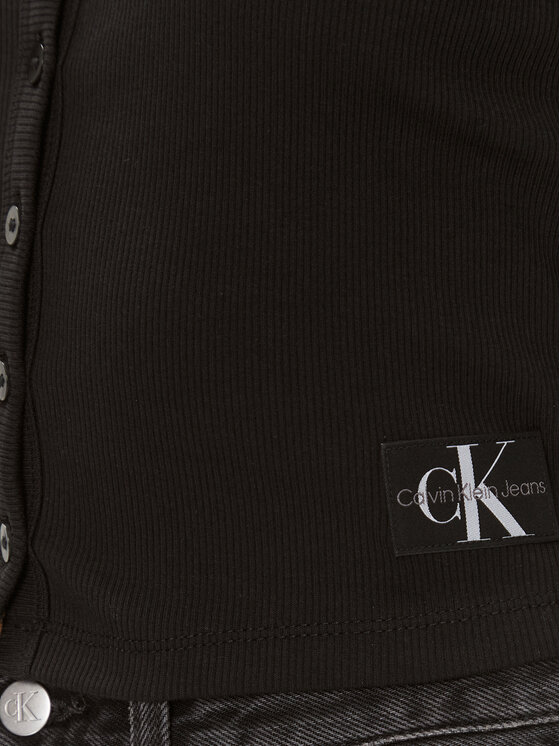 Calvin Klein Jeans Calvin Klein Jeans Блуза J20J222570 Черен Regular Fit