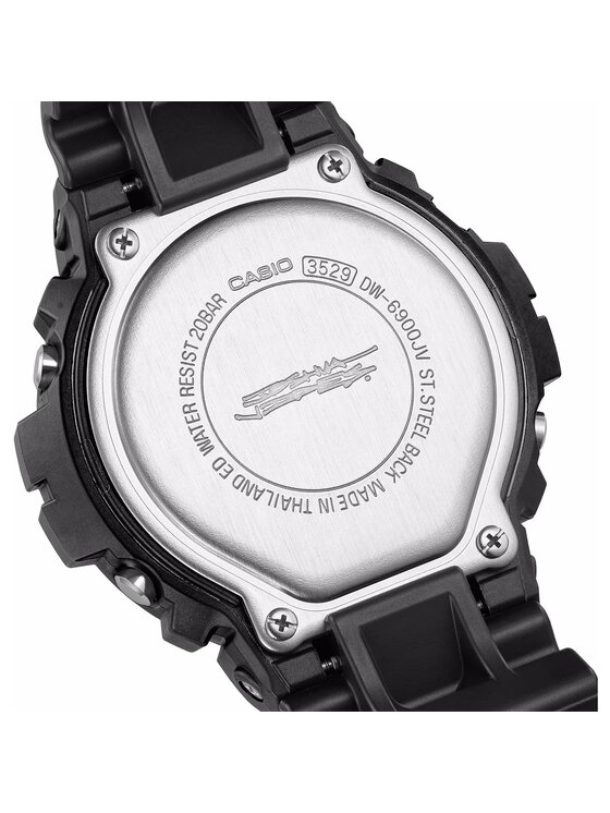 Casio Casio Zegarek DW-6900JV-1ER Czarny