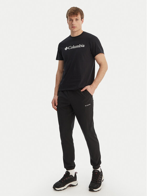 Columbia Columbia Tričko Basic Logo™ 2155001 Čierna Regular Fit
