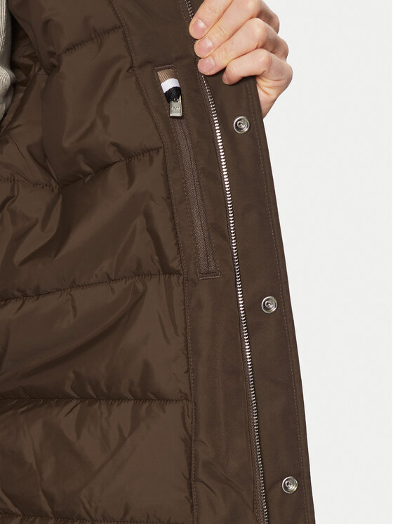 BOSS BOSS Talvejope H-Cemmi 50523387 Pruun Regular Fit