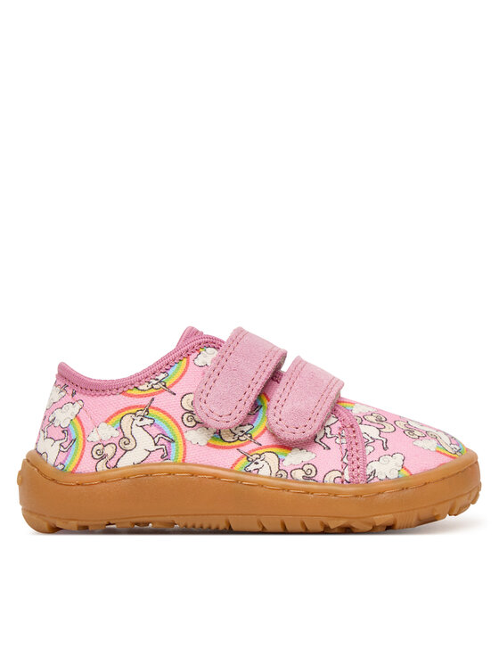 Froddo Froddo Papuci de casă Barefoot Canvas G1700440-12 M Roz