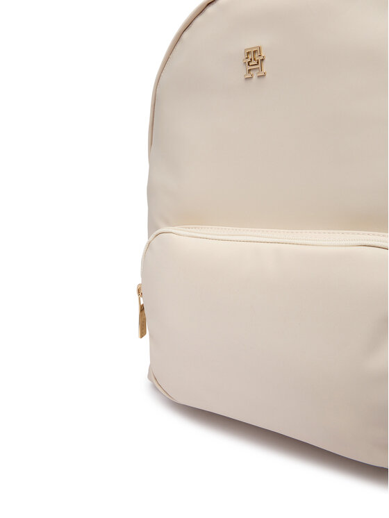 Tommy Hilfiger Tommy Hilfiger Mugursoma Popette Dome Backpack AW0AW17939 Écru