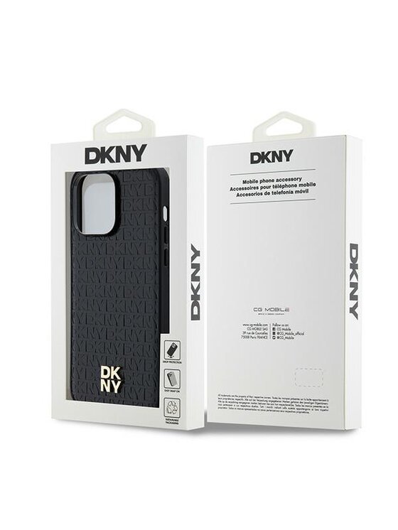 DKNY DKNY Etui na telefon Apple iPhone 14 Pro Czarny