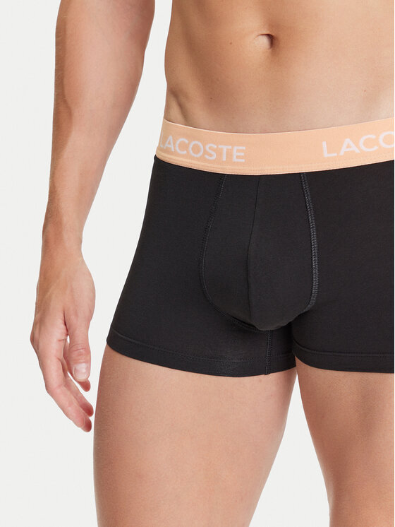 Lacoste Lacoste Σετ μποξεράκια 5 τμχ. 5H1292 Μαύρο