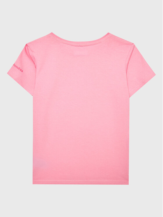 Columbia Columbia T-Shirt Mission Lake 1989791 Rosa Regular Fit