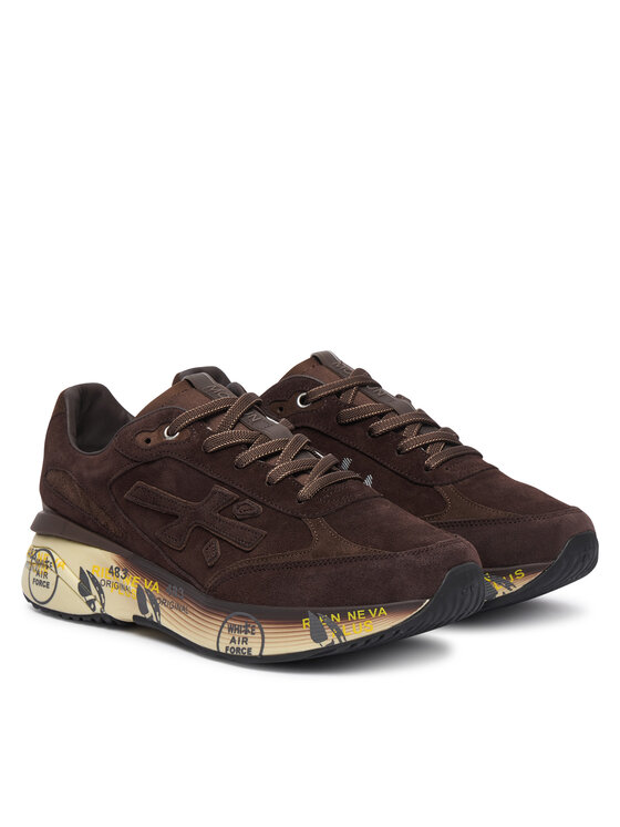Premiata Premiata Sneakersy Moerun Var 8636 Tmavo hnedá