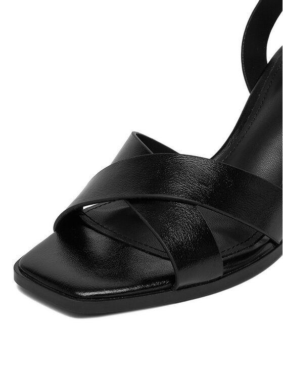 JENNY JENNY Sandały CEO-LS6497-01 Czarny