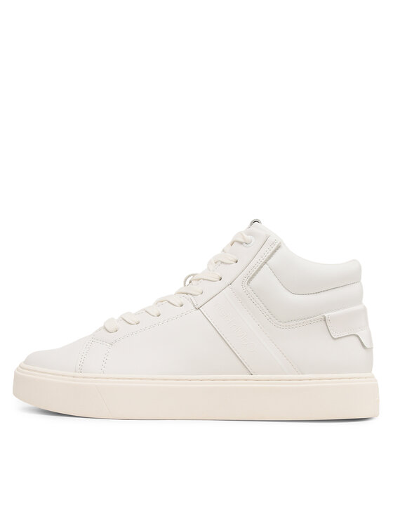 Calvin Klein Calvin Klein Sneakers High Top Lace Up Lth HM0HM01057 Weiß