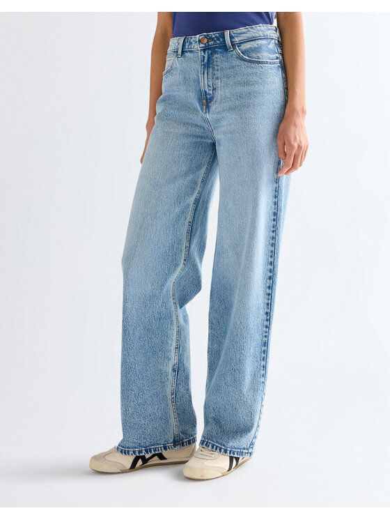 Wrangler Wrangler Jeansy LOOSE STRAIGHT Niebieski Loose Fit