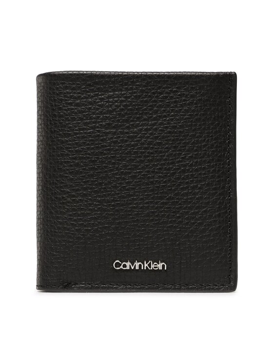 Calvin Klein Mali Muški Novčanik Minimalism Trifold 6Cc W/Coin K50K509624 Crna