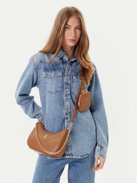 Liu Jo Liu Jo Ročna torba S Hobo AF5180 E0077 Rjava