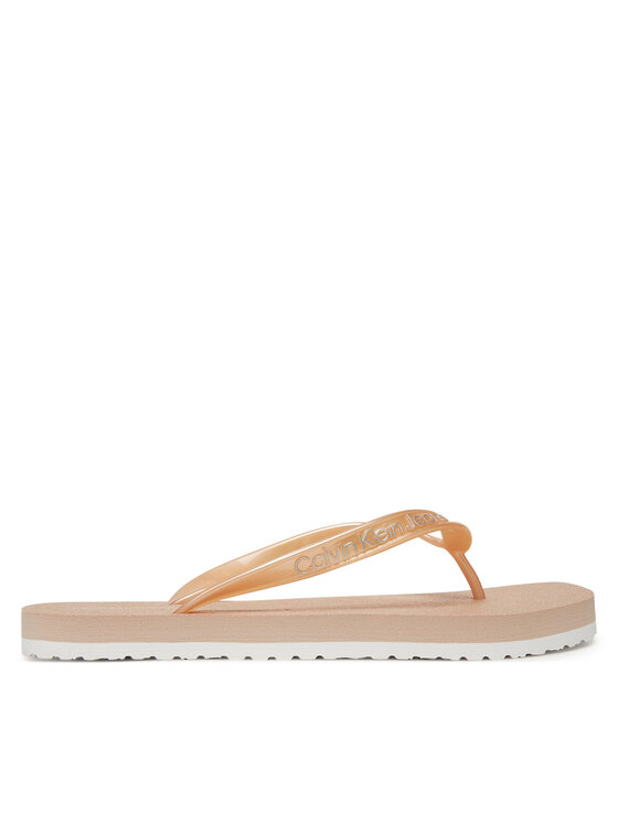Calvin Klein Jeans Calvin Klein Jeans Flip-flops Thong+ Tpu Metallic YW0YW01720 Rózsaszín