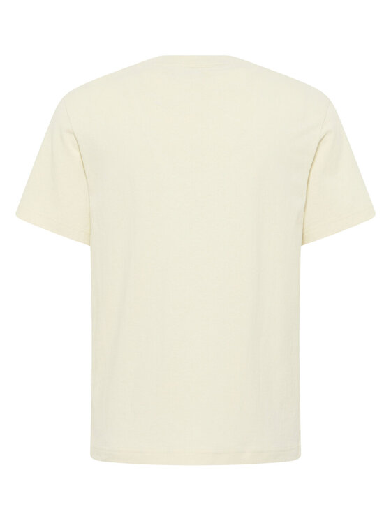 Mustang Mustang T-Shirt AUSTIN Beżowy Regular Fit