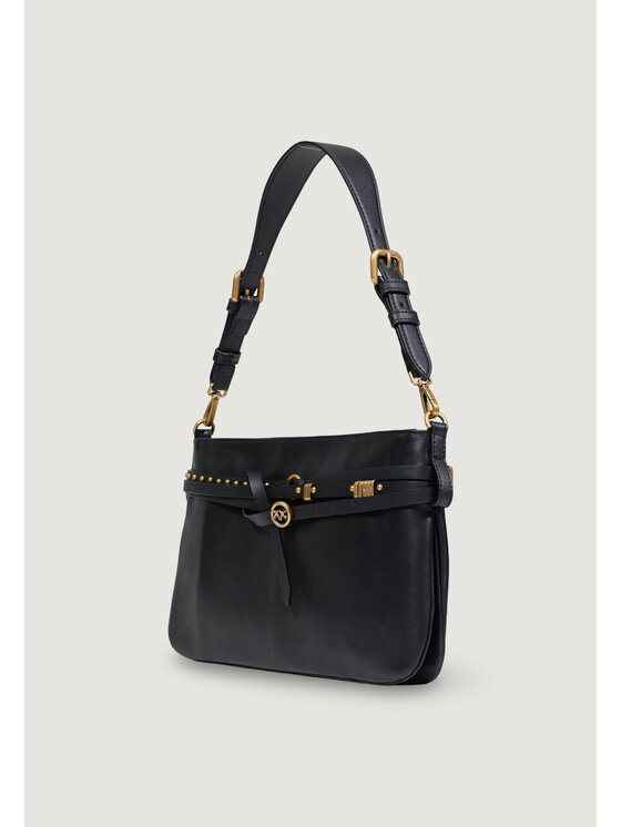 PINKO PINKO Borsetta BELT BAG CLASSIC VITELLO MORBI Nero