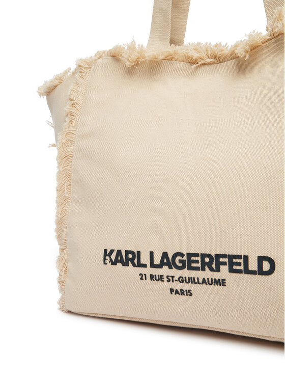 KARL LAGERFELD KARL LAGERFELD Rankinė B2W50021 Kreminė