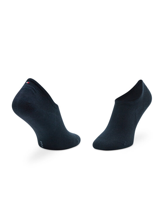 Tommy Hilfiger Tommy Hilfiger Zestaw 2 par niskich skarpet męskich 382024001 Granatowy