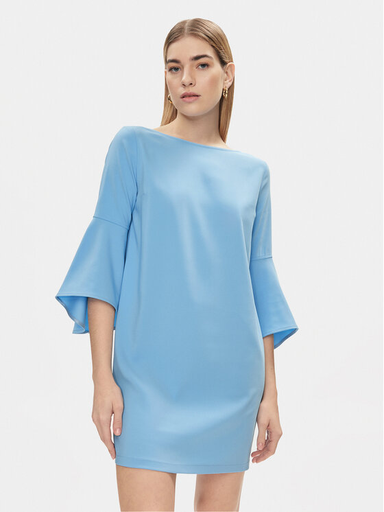 Liu Jo Liu Jo Rochie cocktail CA4276 TS058 Albastru Regular Fit