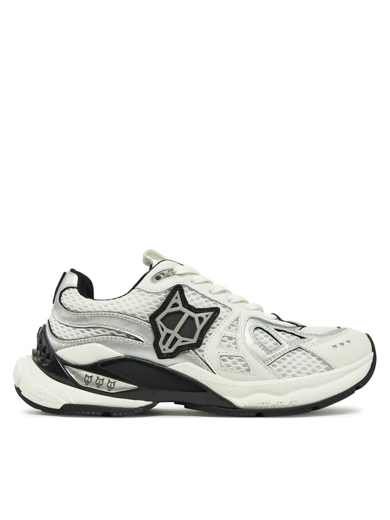 Sneakers Naked Wolfe Smash Alb