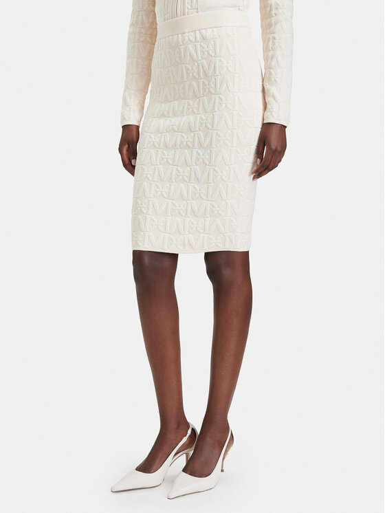 Marciano Guess Marciano Guess Спідниця-олівець G6BD15 Z1932 Світло-бежевий Slim Fit