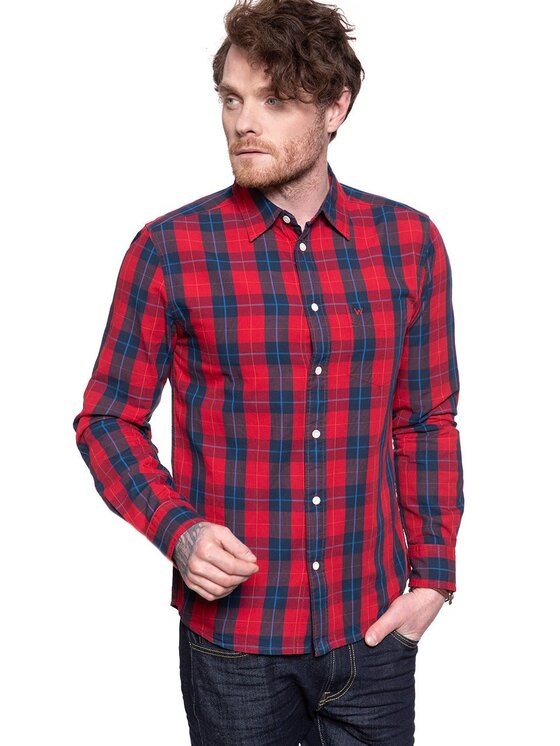 Wrangler Wrangler Camicia LS 1PKT SHIRT Multicolore Regular Fit