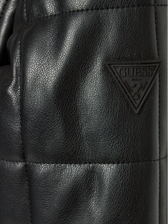 Guess Guess Μπόμπερ μπουφάν L4YL17 WE8D0 Μαύρο Regular Fit