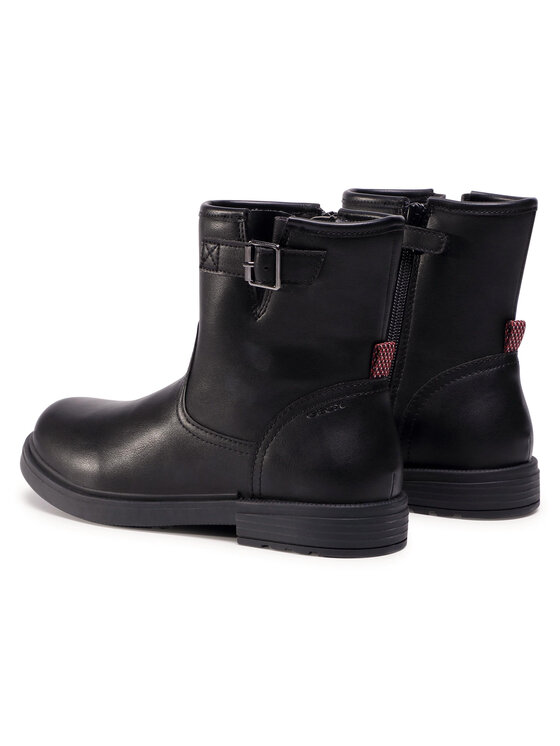 Geox Geox Ботуши J Eclair G.B J049QB 000BC C9999 D Черен