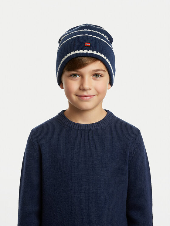 LEGO LEGO Mütze Bonnet Mixte Enfant 11010832 Dunkelblau