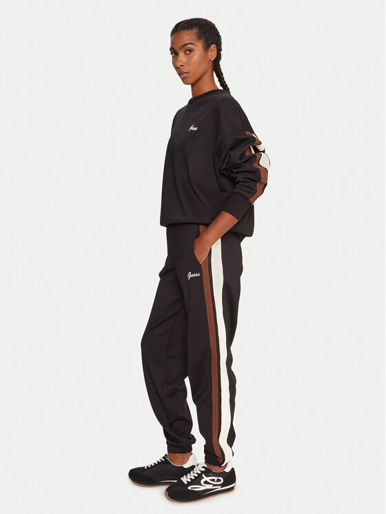 Guess Guess Jogginghose V5BB02 KCX22 Schwarz Regular Fit