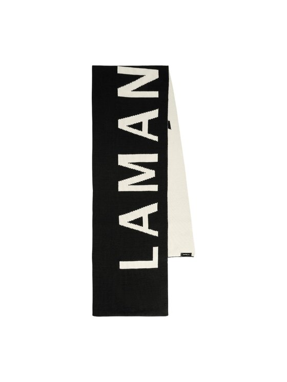 La Mania La Mania Šál SIGNATURE SCARF Čierna