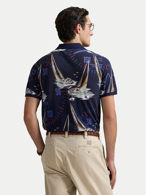 Polo Ralph Lauren Polo Ralph Lauren Polo 710971785001 Granatowy Classic Fit