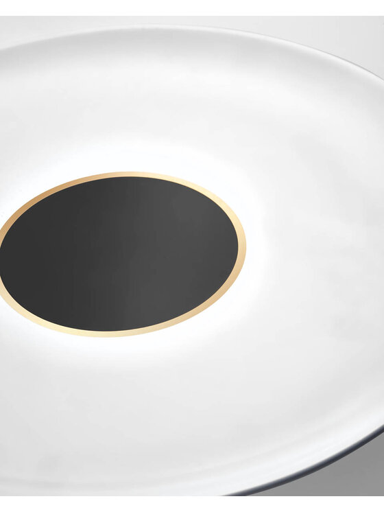 La Mania La Mania Talerz Black & Gold Czarny