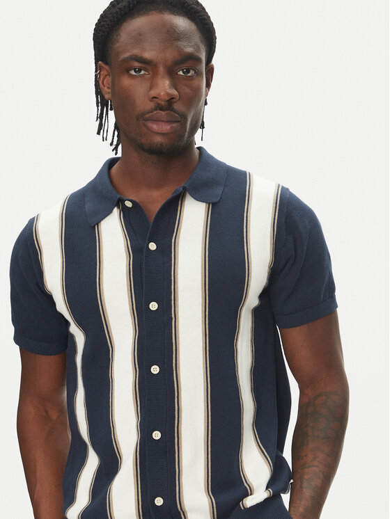 Lindbergh Lindbergh Kardiganas 30-804062 Mėlyna Relaxed Fit