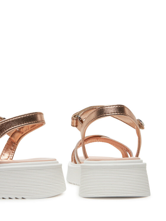 Tommy Hilfiger Tommy Hilfiger Sandali Sandal T4A2-33800-0569 S Oro rosa