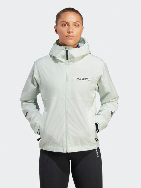 Übergangsjacke adidas Jacket 2 2-Layer Fit HN5478 Terrex Grün RAIN.RDY Multi Rain Regular