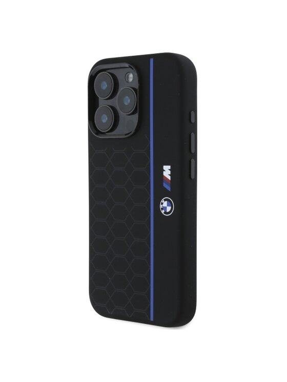 Etui na telefon BMW Motorsport, Czarne, Apple iPhone 16 Pro Max